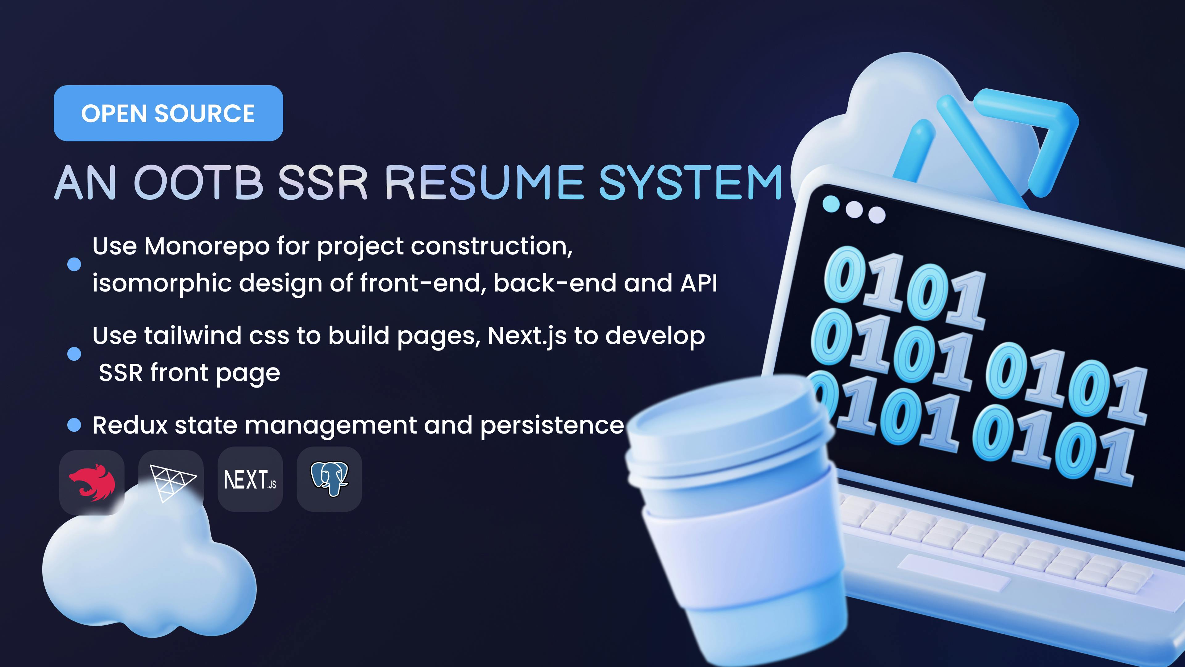 An OOTB SSR resume system